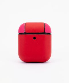 Key Chain Airpods Case - Red & Pink