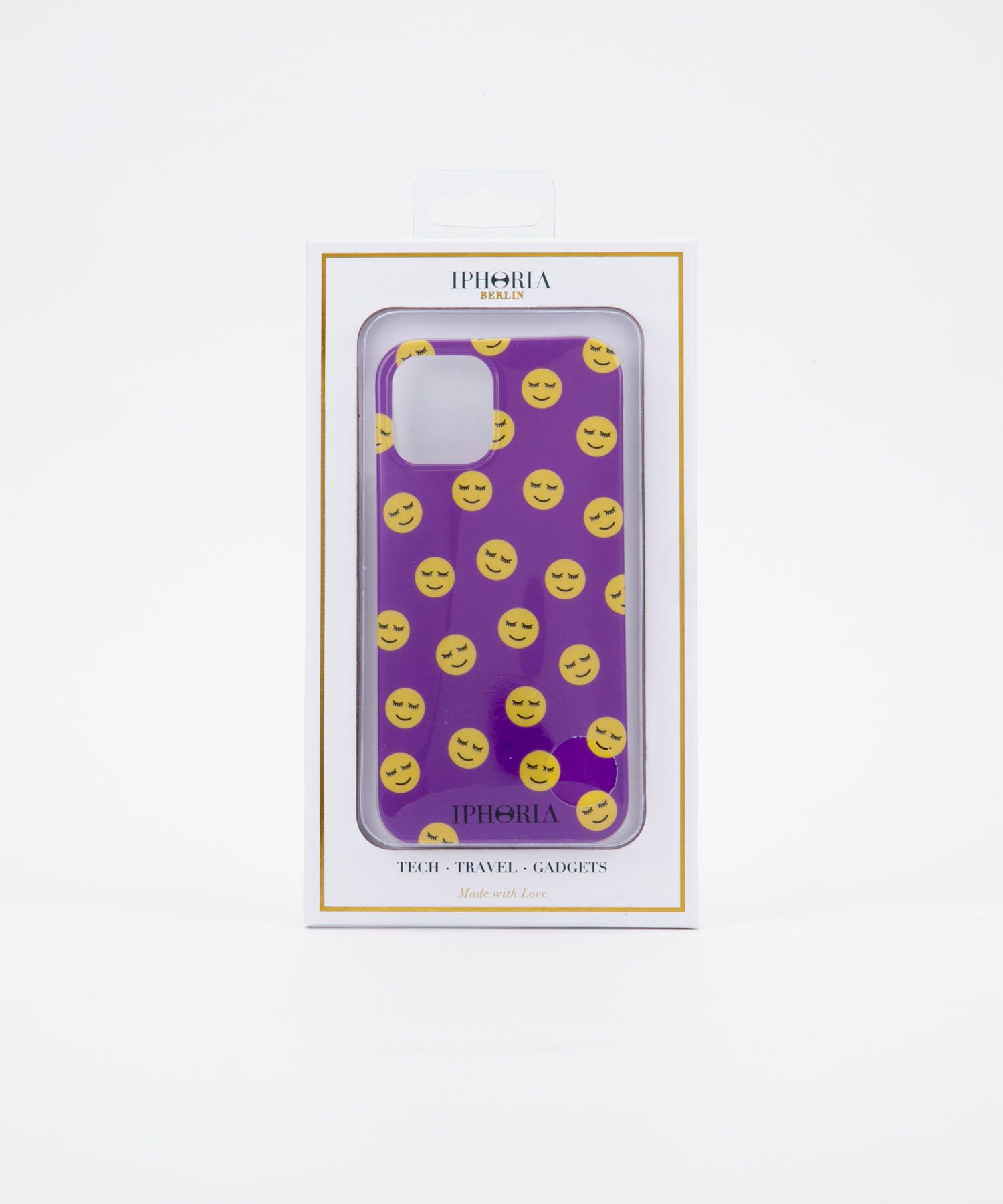 Case for Apple iPhone 12/12 Pro - Smiley Lilac