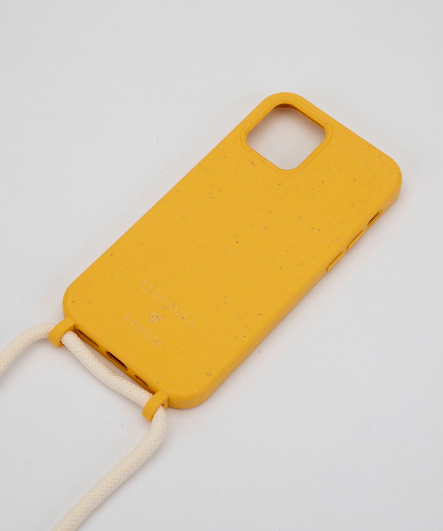 BIO Necklace Case for Apple iPhone 12/12 Pro- Zero Waste Yellow