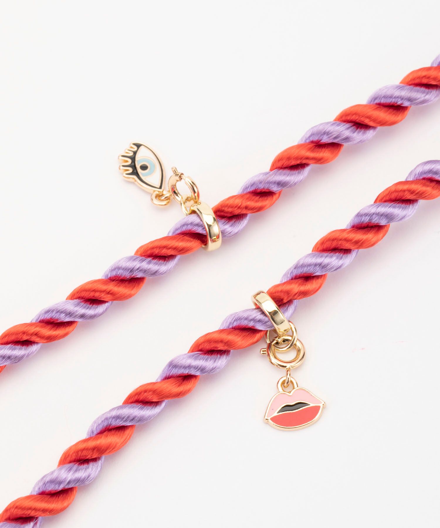 Sunglasses Strap -Twisted Cord With Icons