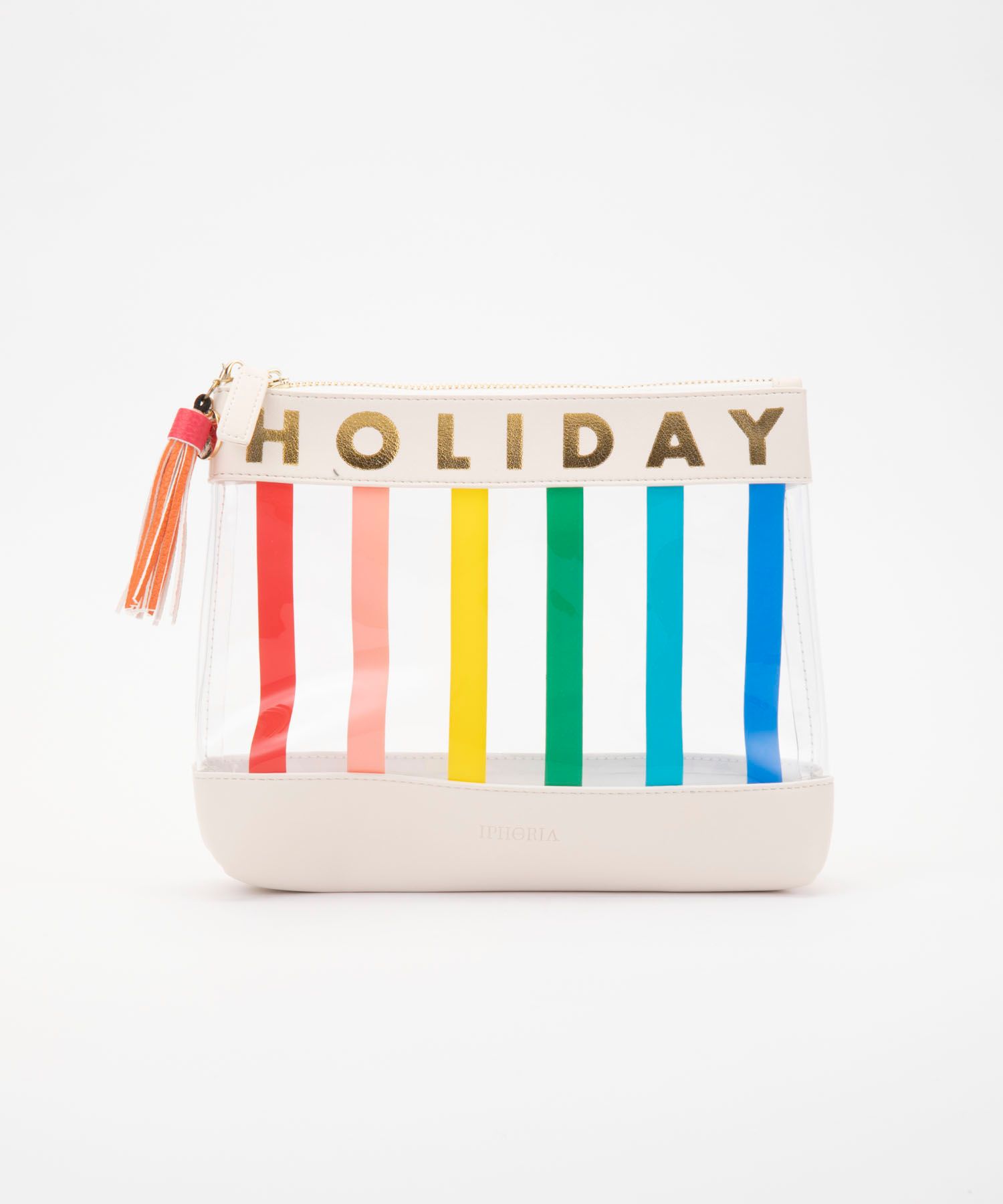 Inflight Bag - White Stripes Holiday
