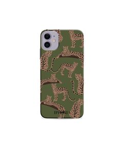 Case for Apple iPhone 12 mini - Leopard Mosaic Green