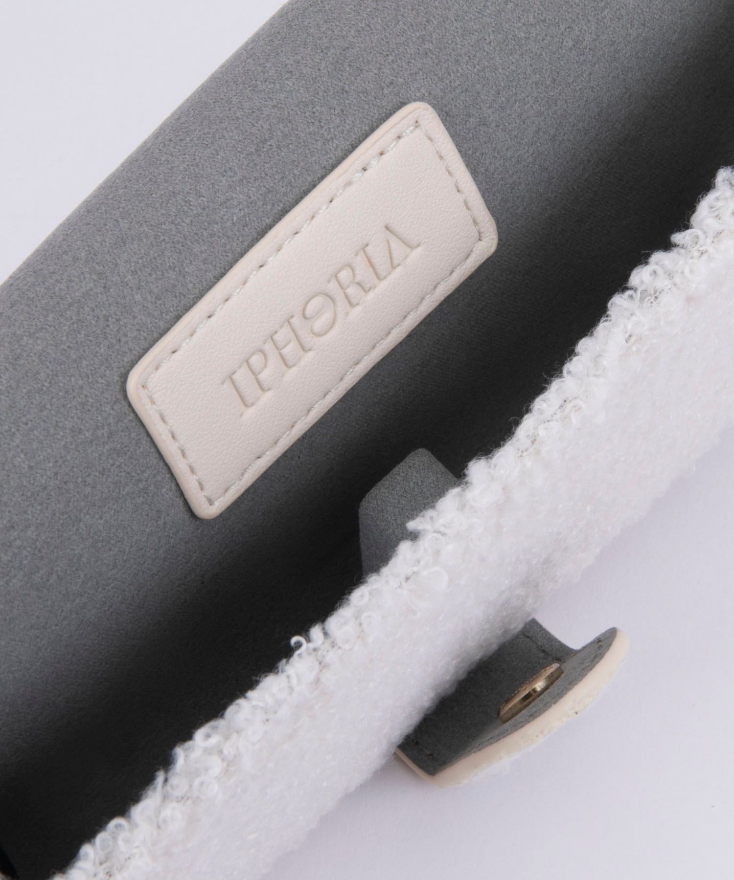 Glasses Case with Bag Holder - Teddy Hearts black & white