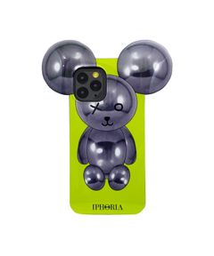 Case for Apple iPhone 12/12 Pro - Teddy Metallic Neon Yellow