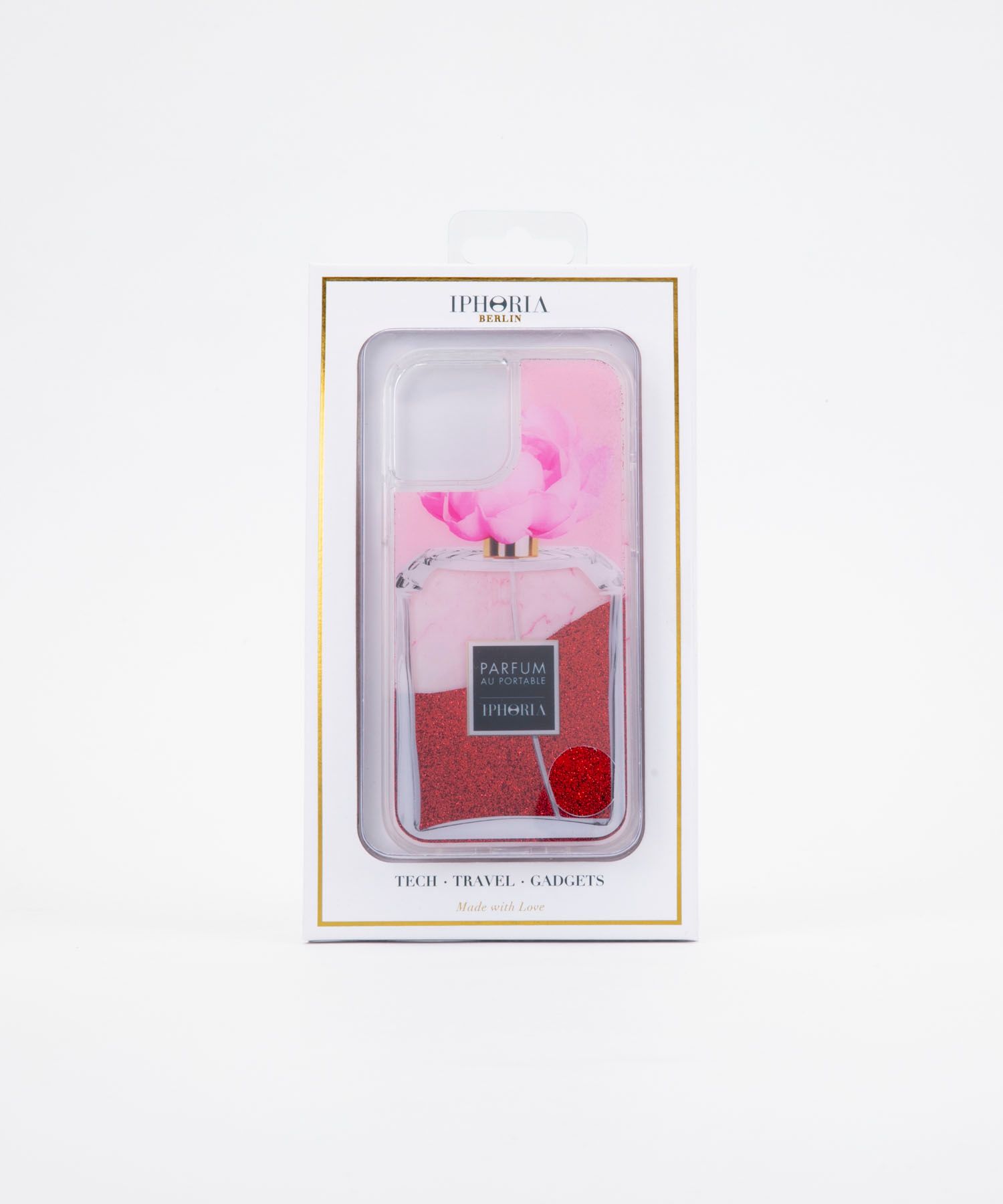 Liquid Case for Apple iPhone 12/12 Pro - Parfume Flower nude - pink