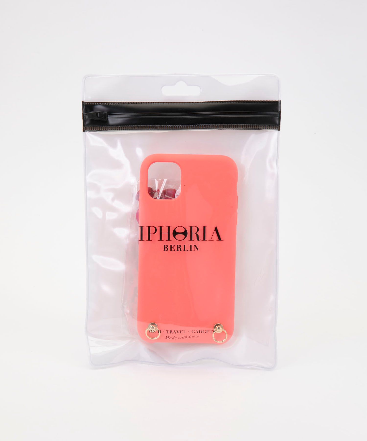 Soft Touch Necklace Case for Apple iPhone 11 - Coral Seashells