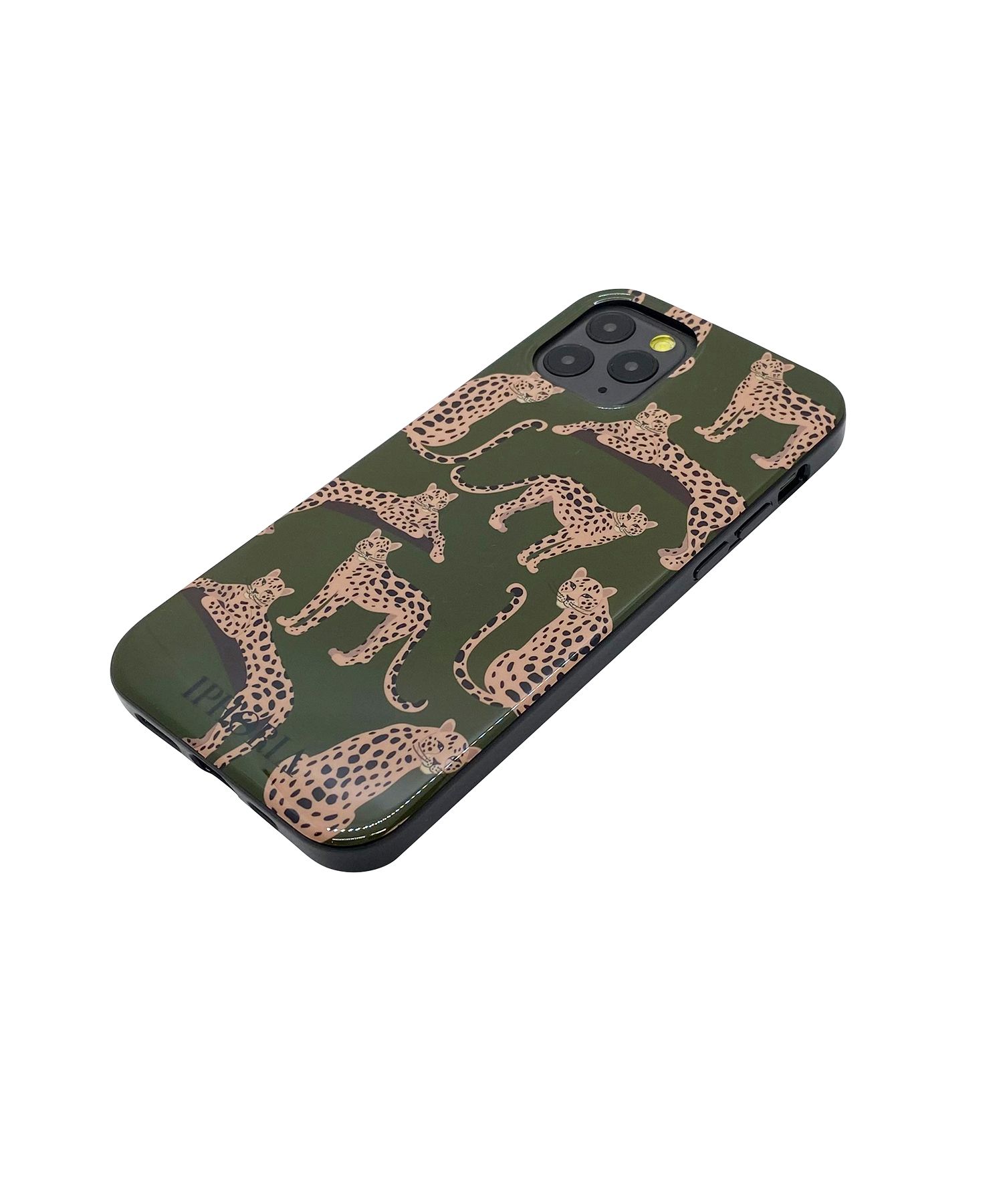 Case for Apple iPhone 12/12 Pro - Leopard Mosaic Green