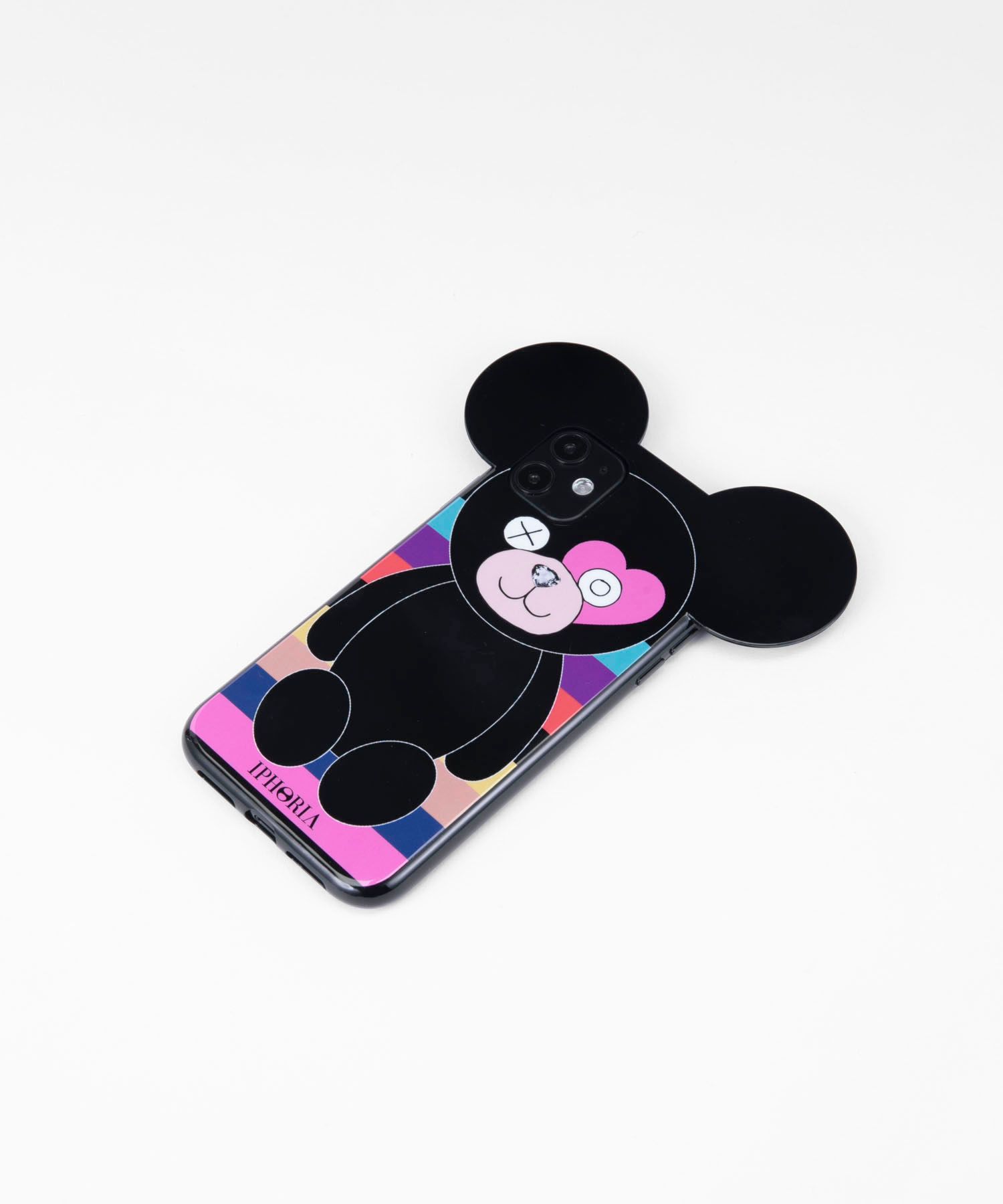 Case for Apple iPhone 11 - Teddy Rainbow Stripes
