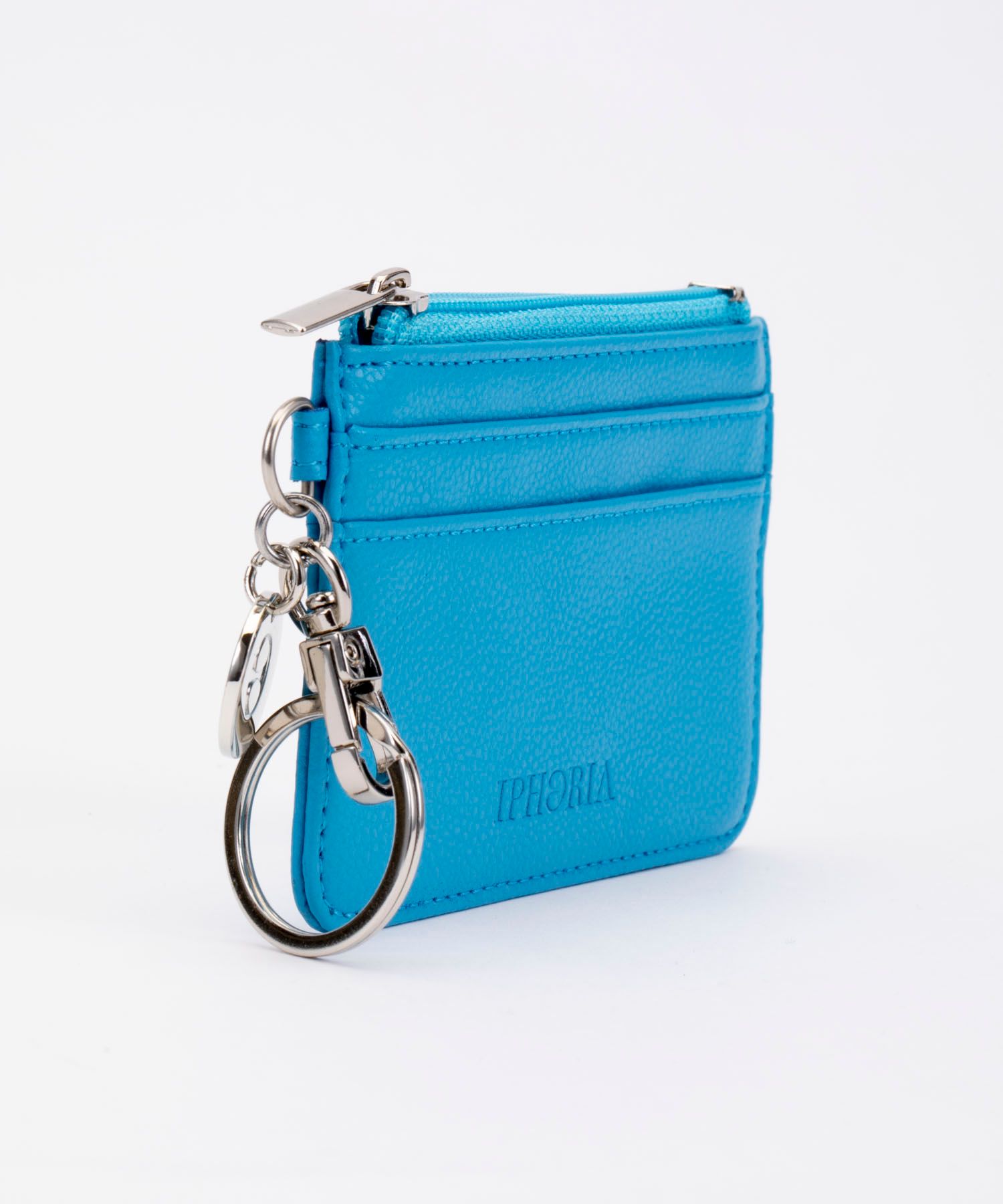 Key Chain Card Holder - Turqouise