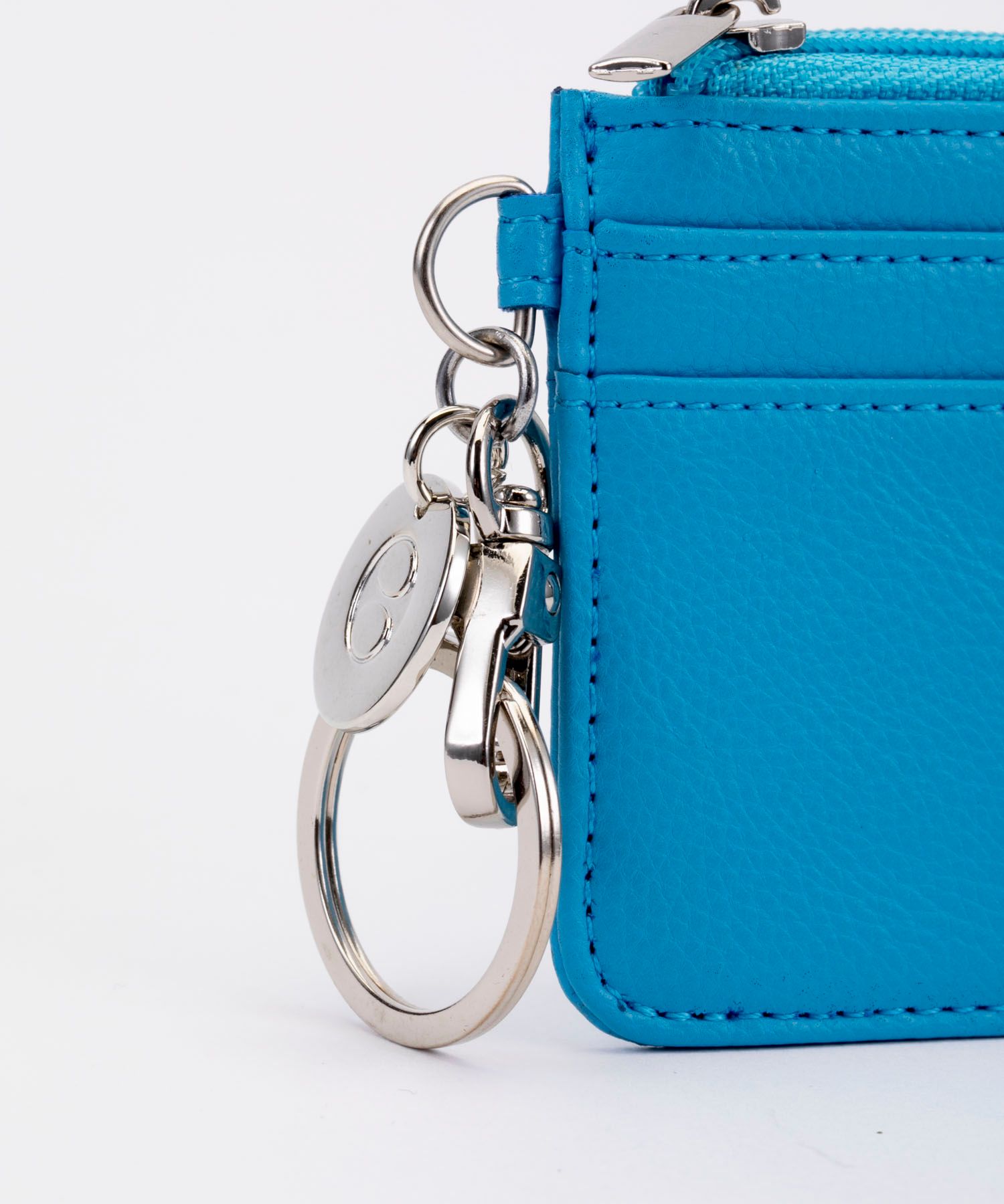 Key Chain Card Holder - Turqouise