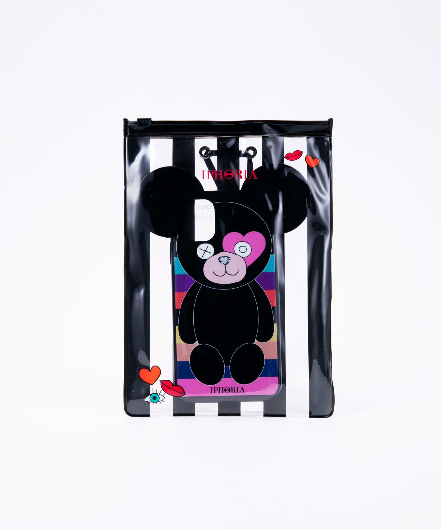 Case for Apple iPhone 11 - Teddy Rainbow Stripes