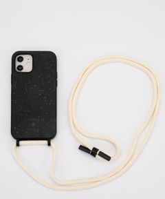 BIO Necklace Case for Apple iPhone 12/12 Pro - Zero Waste Black