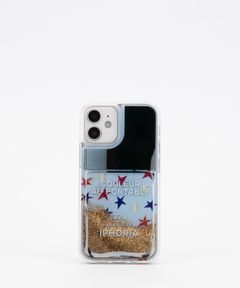 Liquid Case for Apple iPhone 12 mini - Nailpolish Blue Galaxy