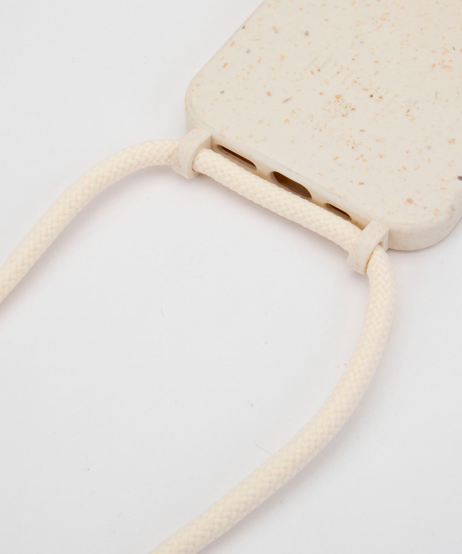 BIO Necklace Case for Apple iPhone 12/12 Pro- Zero Waste White