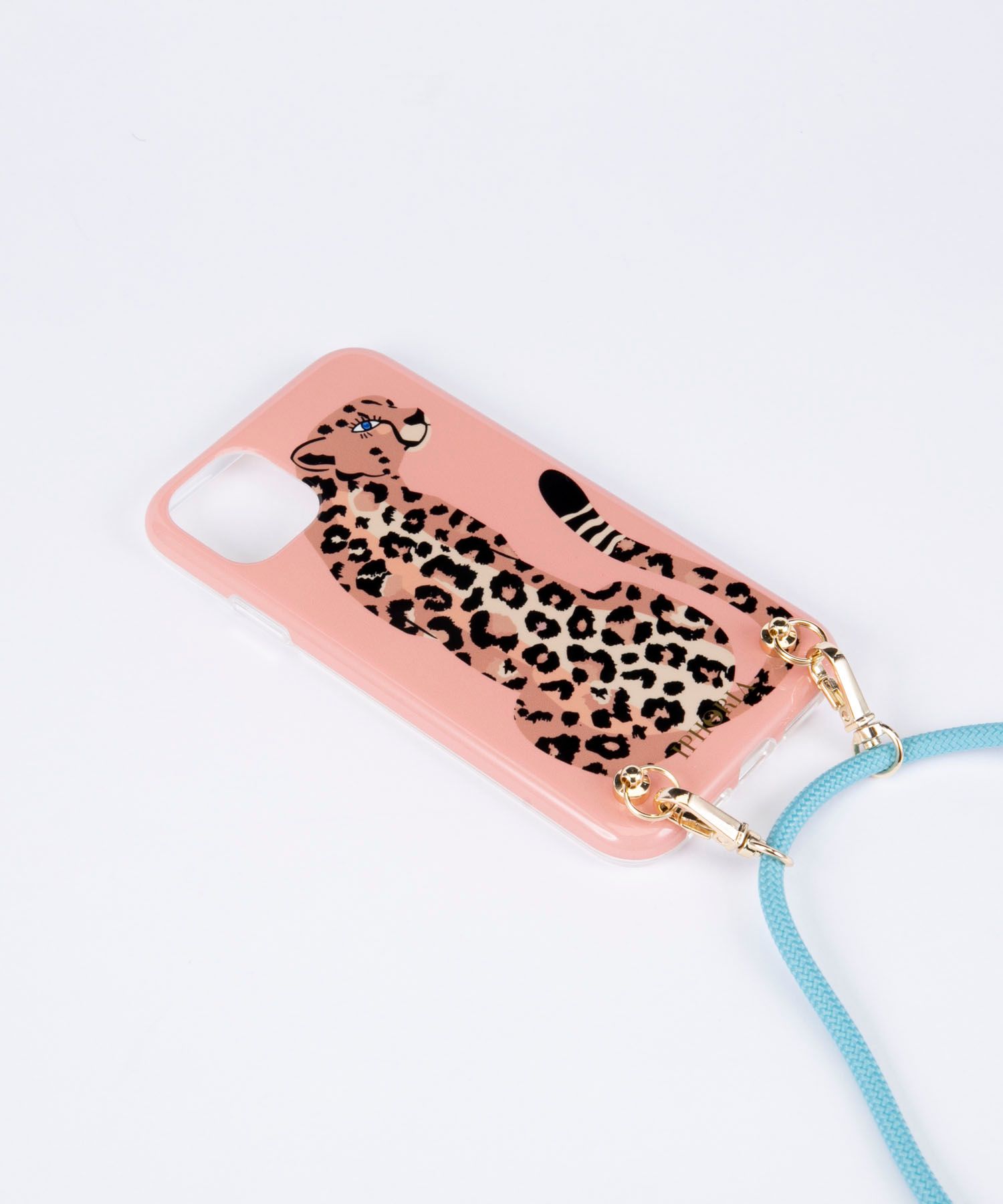 Necklace Case for Apple iPhone 11 - Leopard Lady Nude