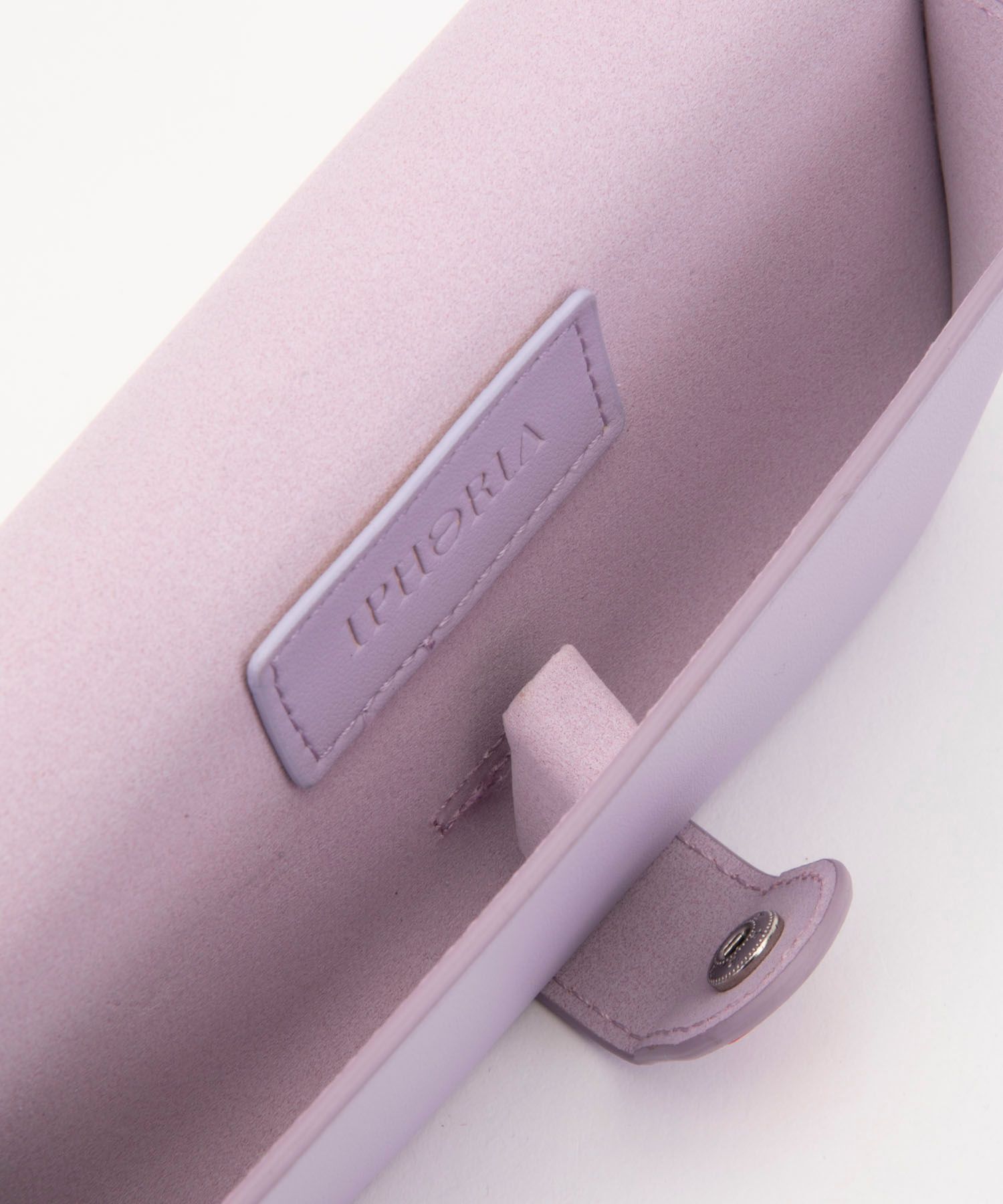 Glasses Case with Bag Holder - Lila Monster Face
