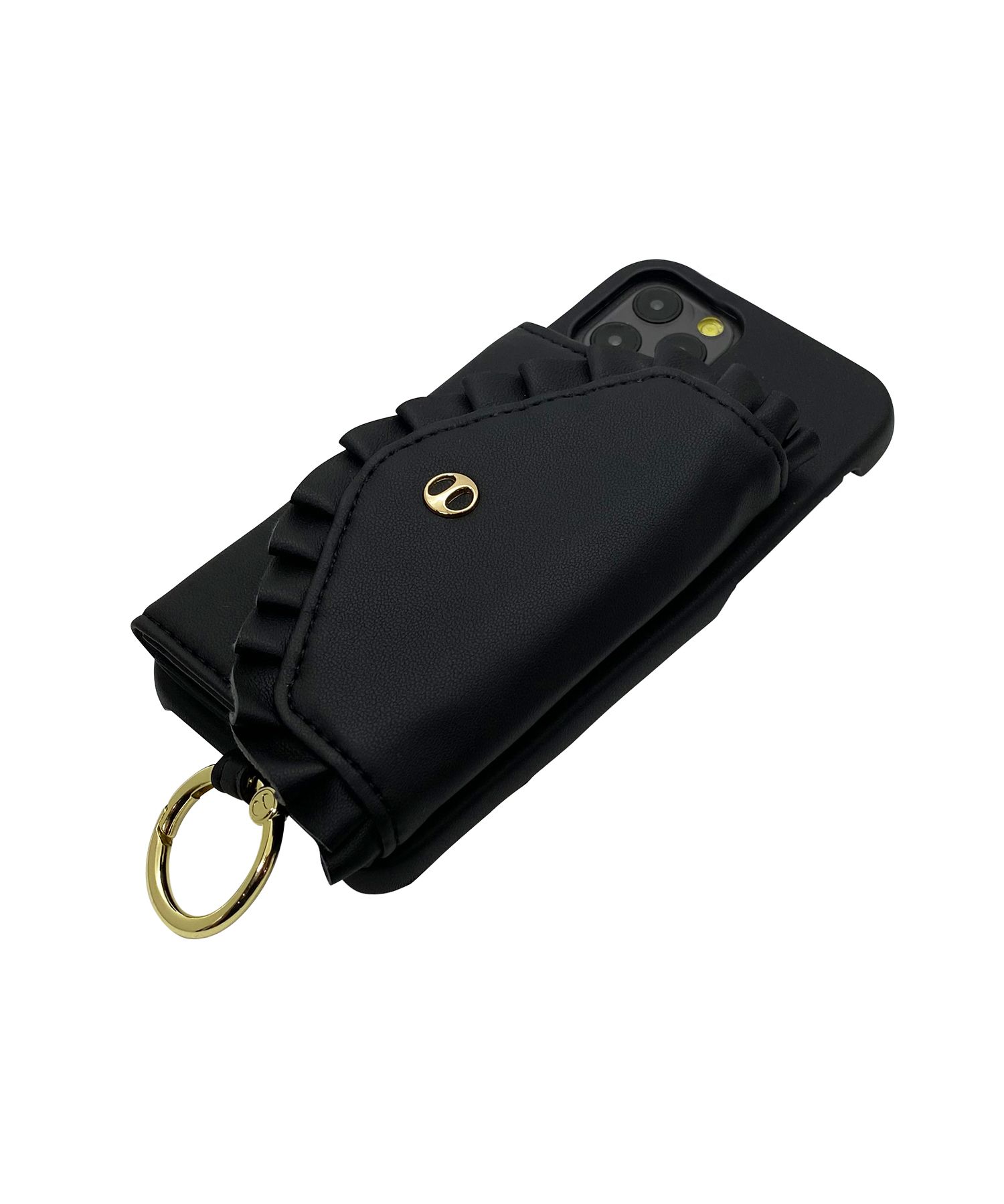 Necklace Case for Apple iPhone 12/12 Pro - Romantic Ruffles with Coin Pocket
