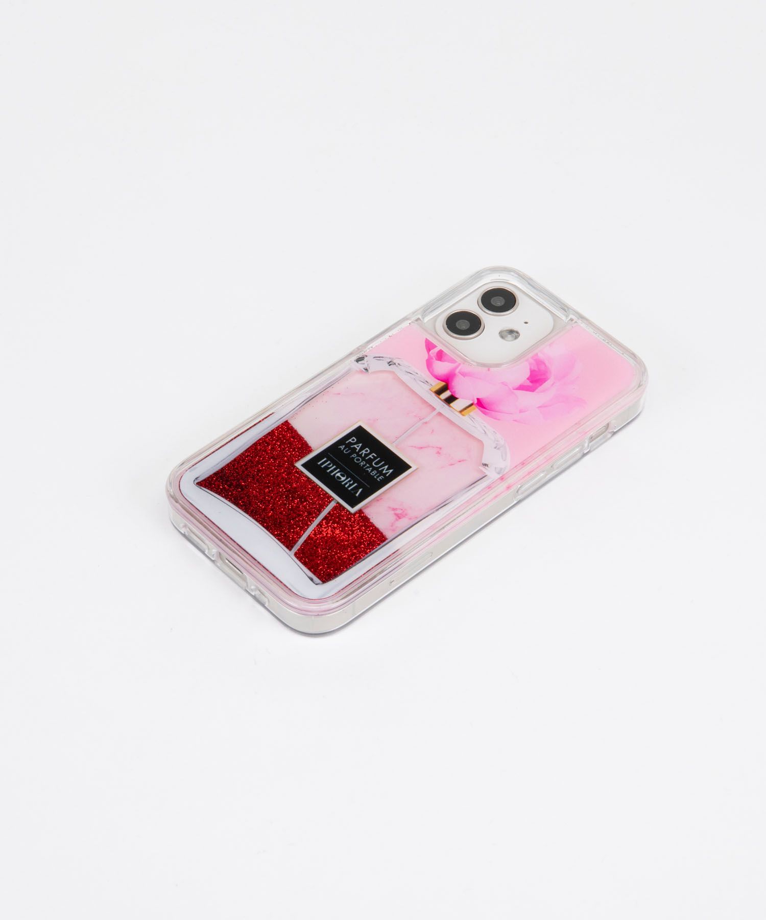 Liquid Case for Apple iPhone 12 mini - Parfume Flower nude - pink