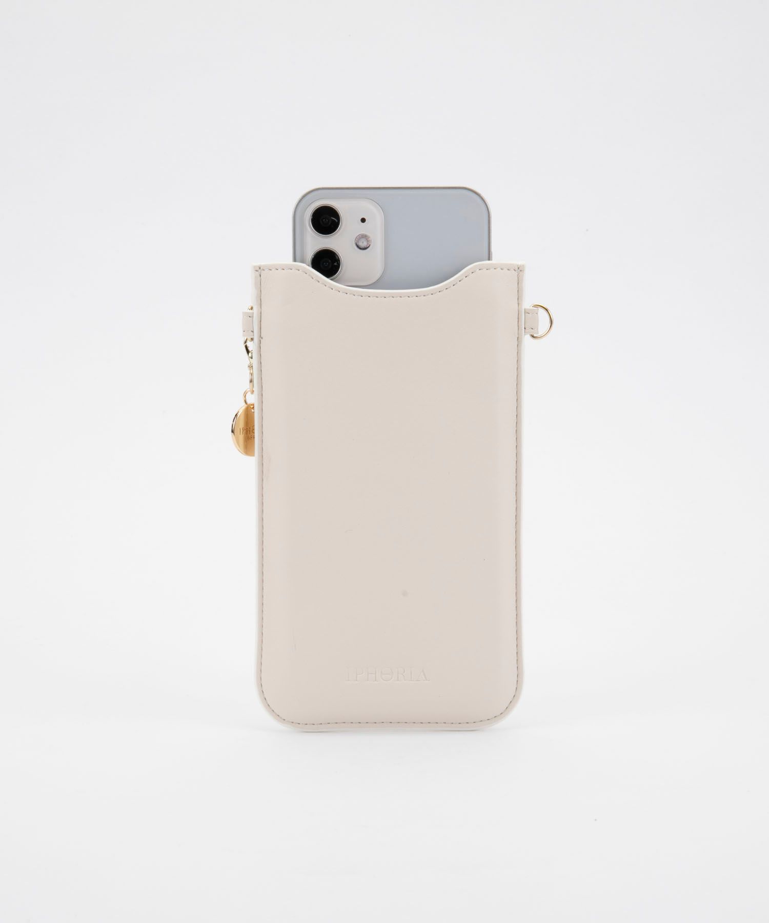 Necklace sleeve Case for Apple iPhone 7+/8+/Xr/Xs Max/11/11 Pro Max/12 Pro/12 Pro Max - CREAM