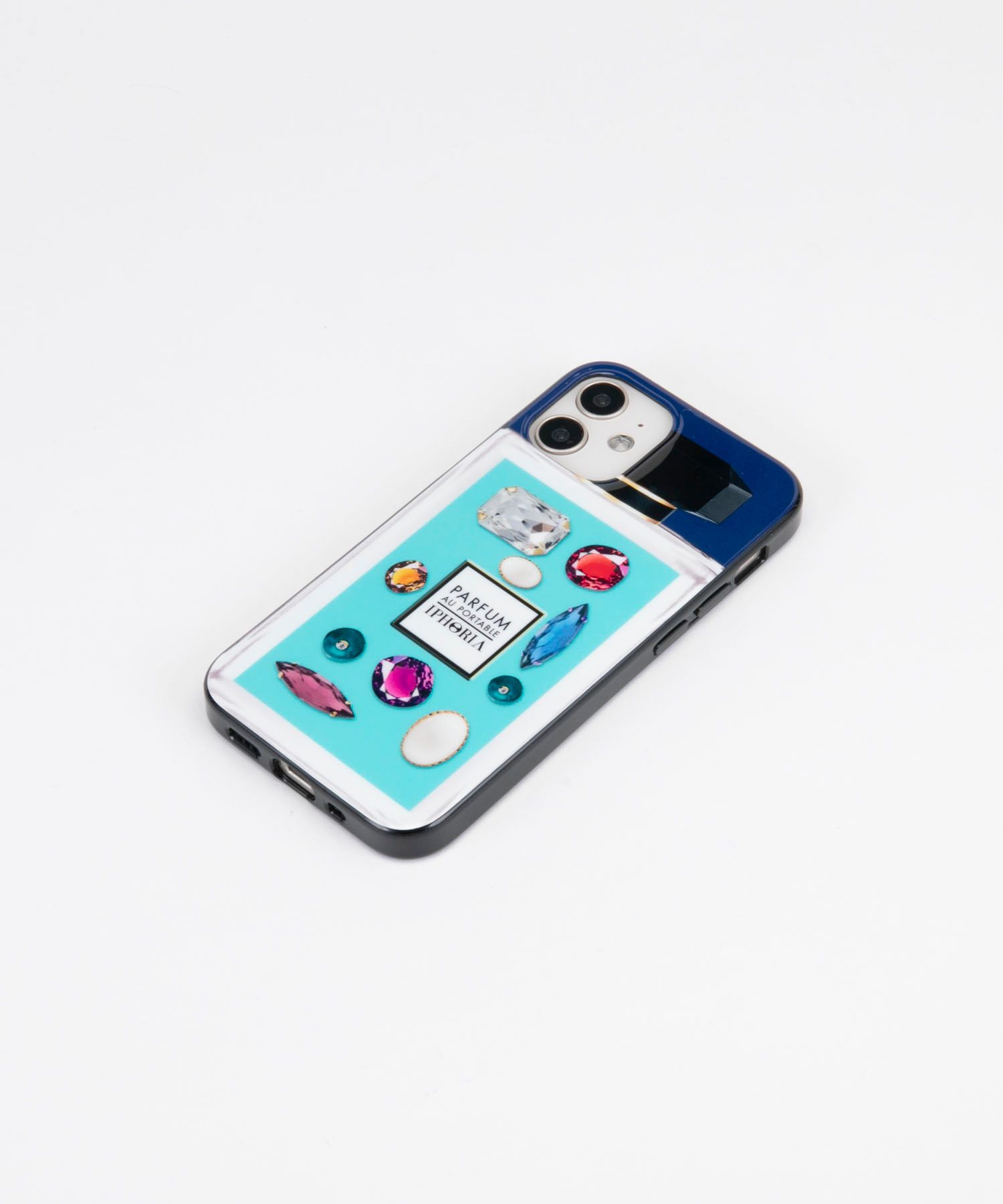Case for Apple iPhone 12 mini - Perfume Mint Rhinestones
