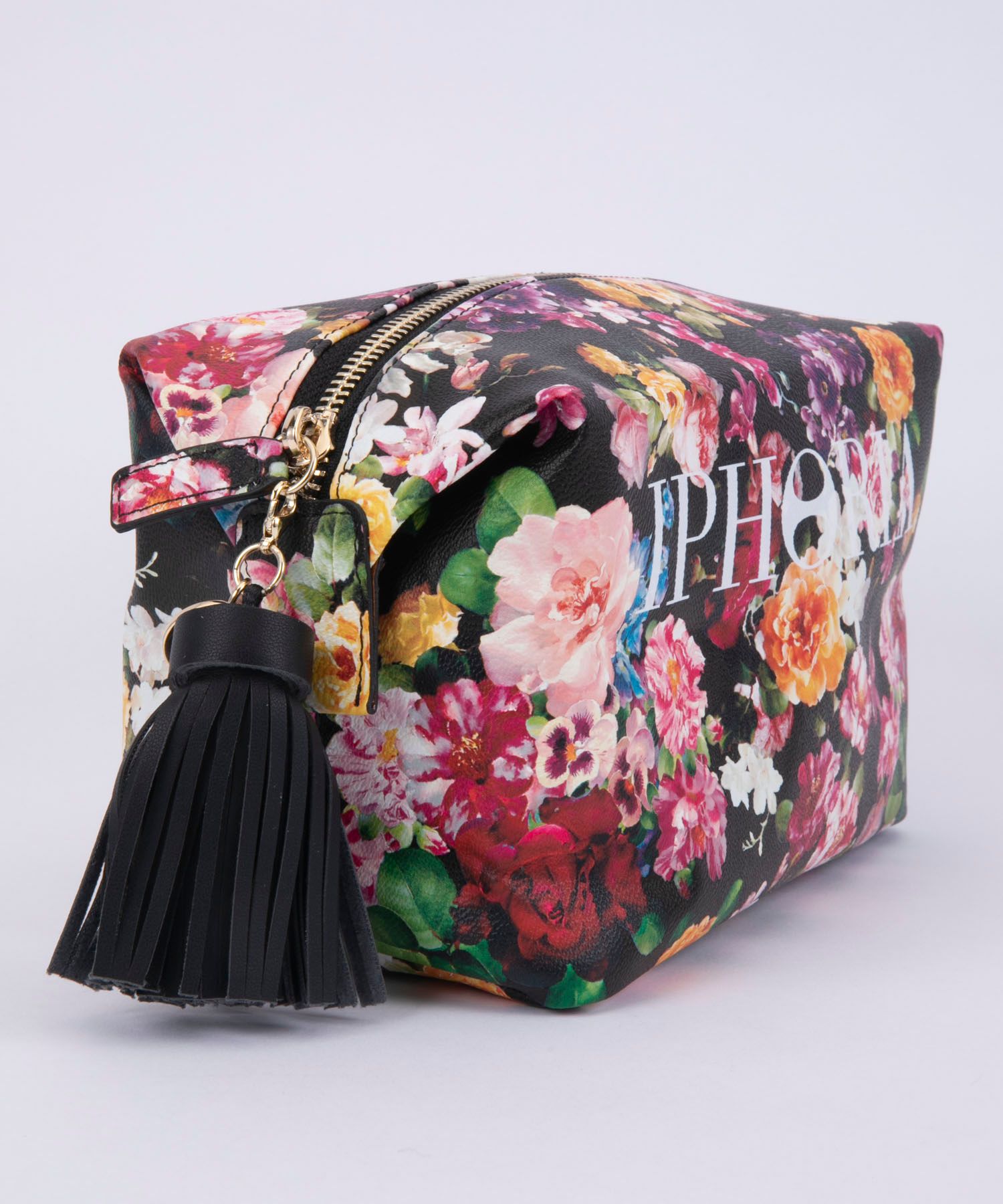 Washbag - Dark Flowers