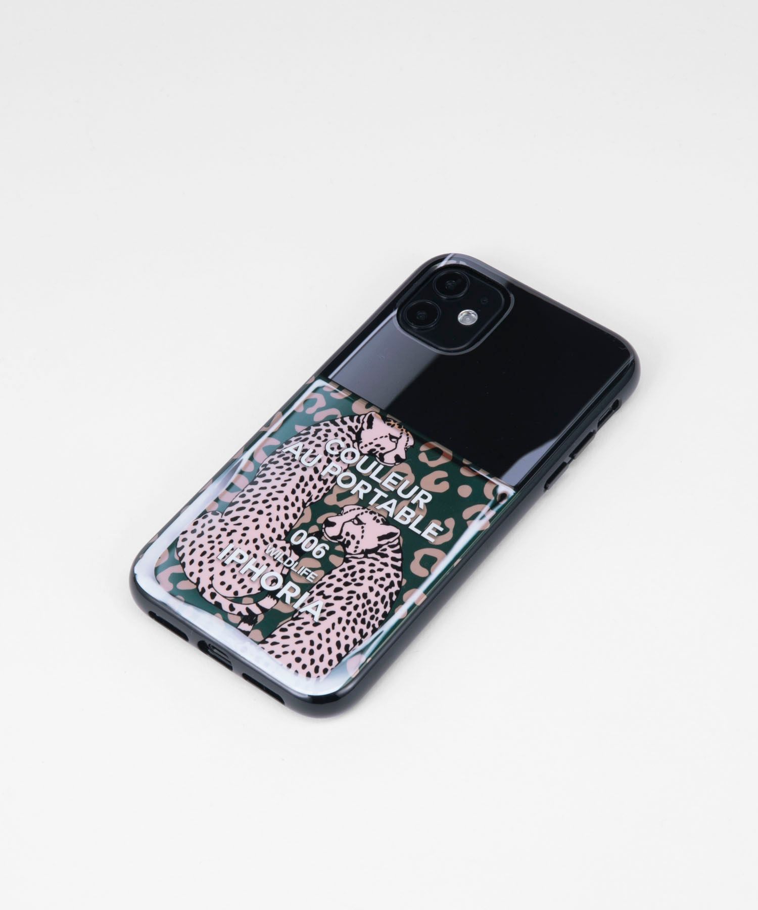 Case for Apple iPhone 11 - Nailpolish Coleur Au Portable Green Leopard