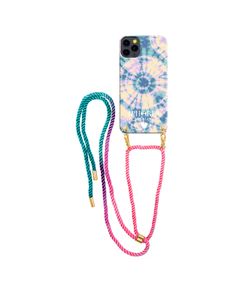 Necklace Case for Apple iPhone 12 Pro Max - Tie Dye Pastel