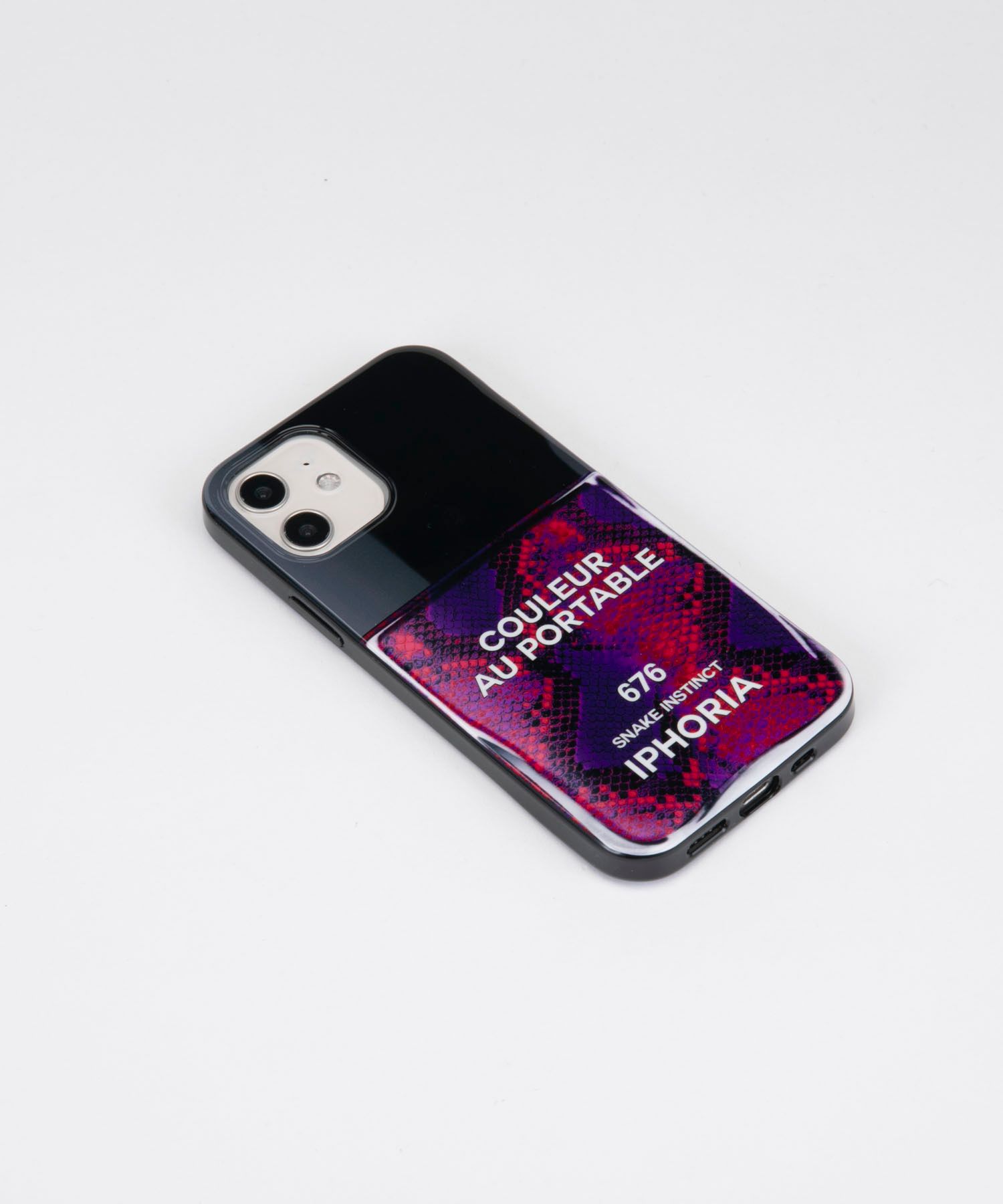 Case for Apple iPhone 12/12 Pro - Nailpolish Coleur Au Portable Snake Instinct