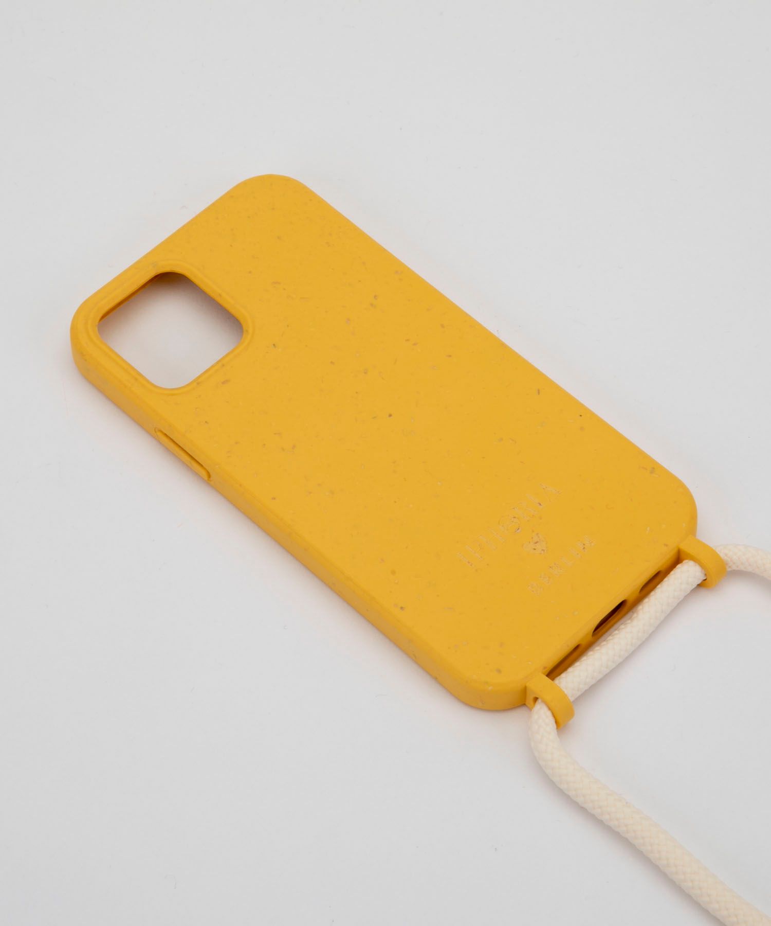 BIO Necklace Case for Apple iPhone 12/12 Pro- Zero Waste Yellow