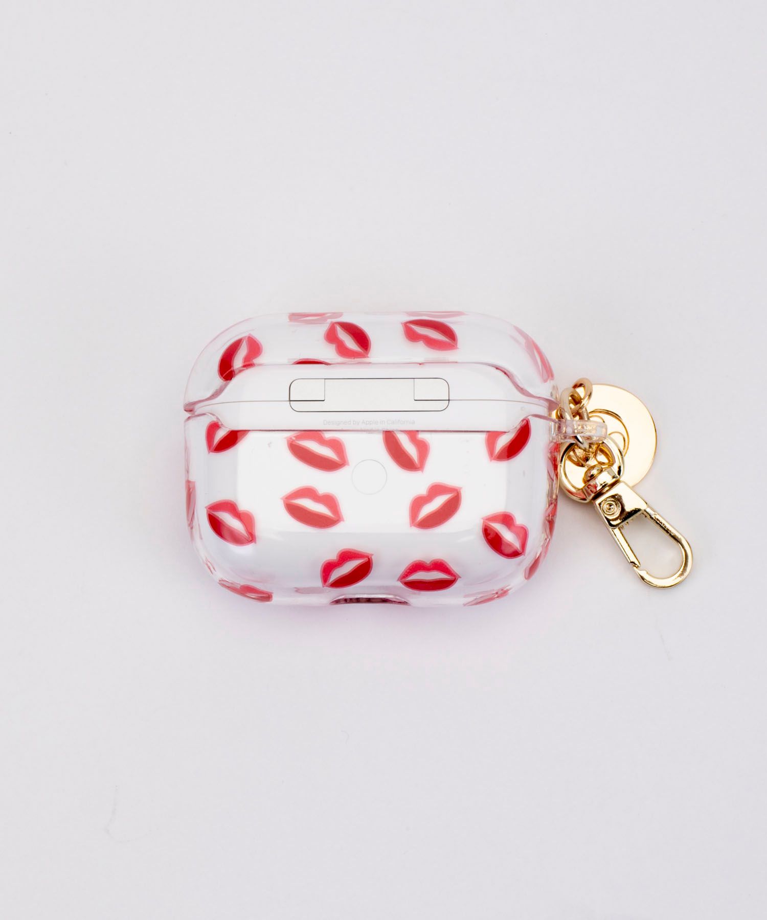 Key Chain Airpods Pro Case - Lips Print
