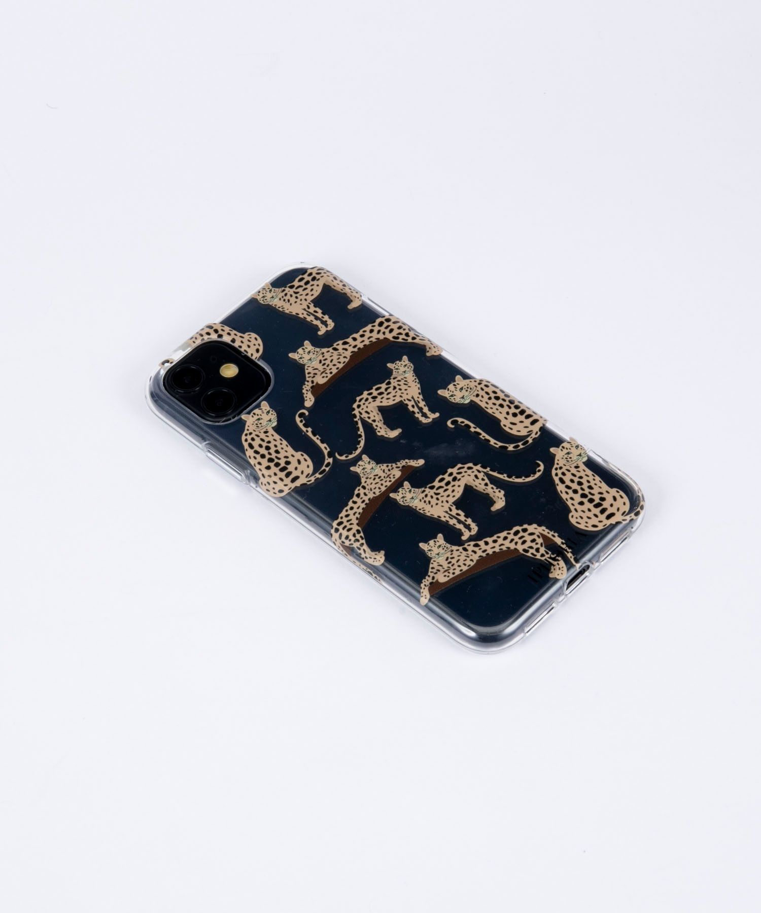 Case for Apple iPhone 11 - Transparent Leopard Mosaic