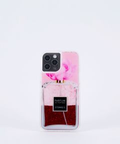 Liquid Case for Apple iPhone 12 Pro Max -  Parfume Flower nude - pink