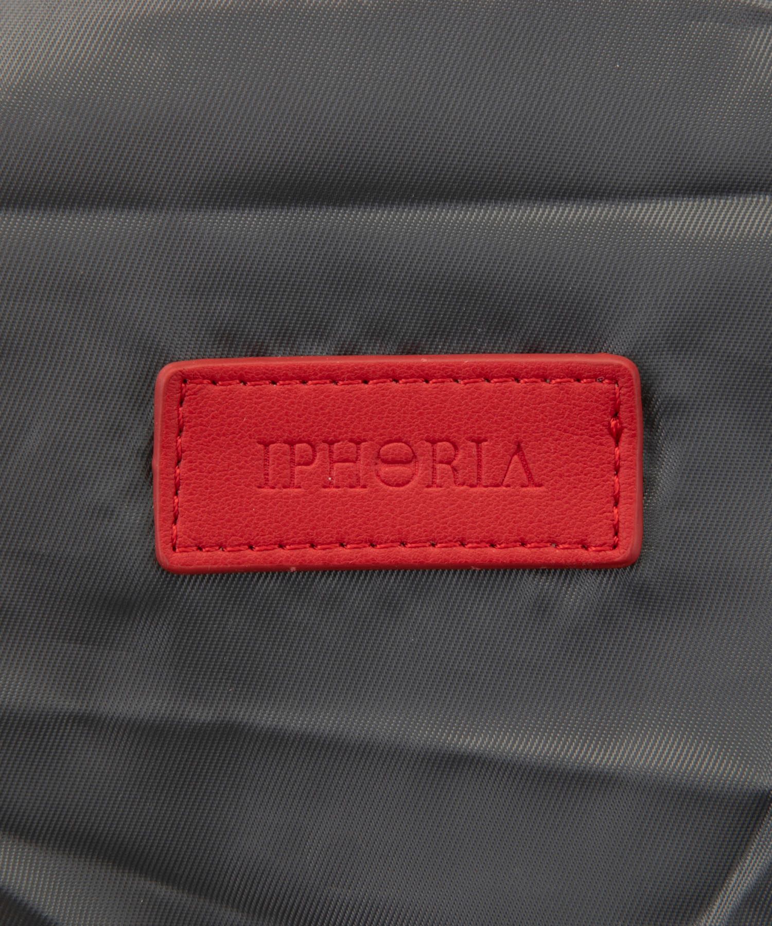 IPHORIA - Washbag - Red Linen With Lips | IPHORIA