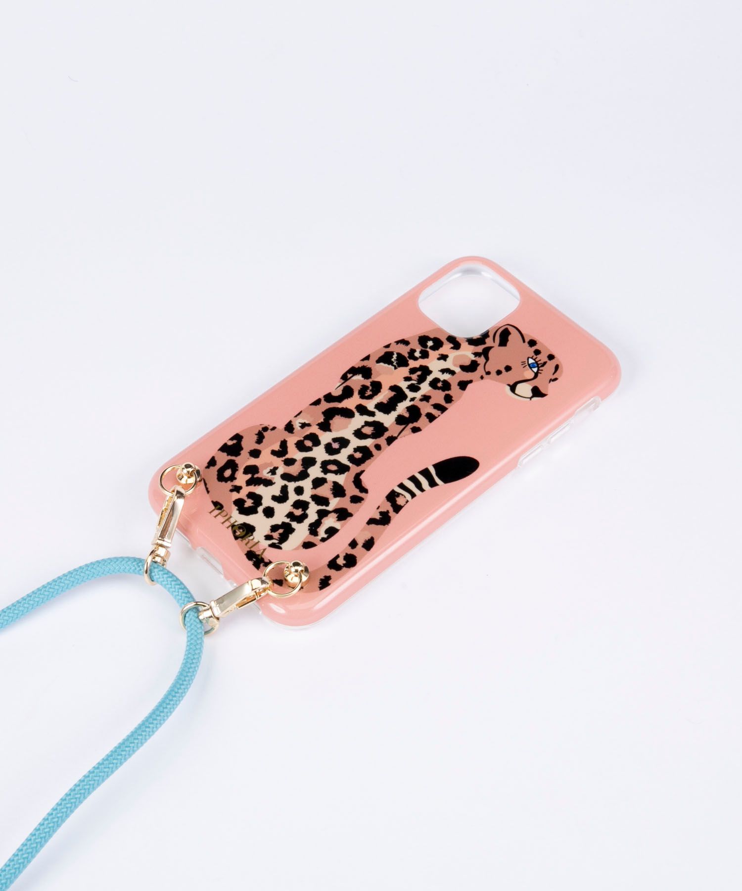 Necklace Case for Apple iPhone 11 - Leopard Lady Nude