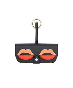 Black with Red Lips