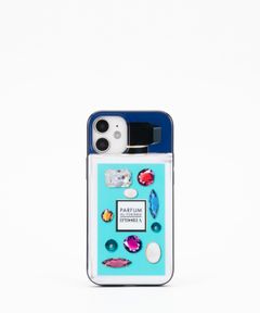 Case for Apple iPhone 12 mini - Perfume Mint Rhinestones