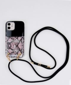 Necklace Case for Apple iPhone 12/12 Pro - Snakeskin