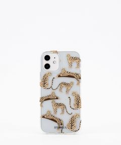 Case for Apple iPhone 12/12 Pro - Transparent Leopard Mosaic