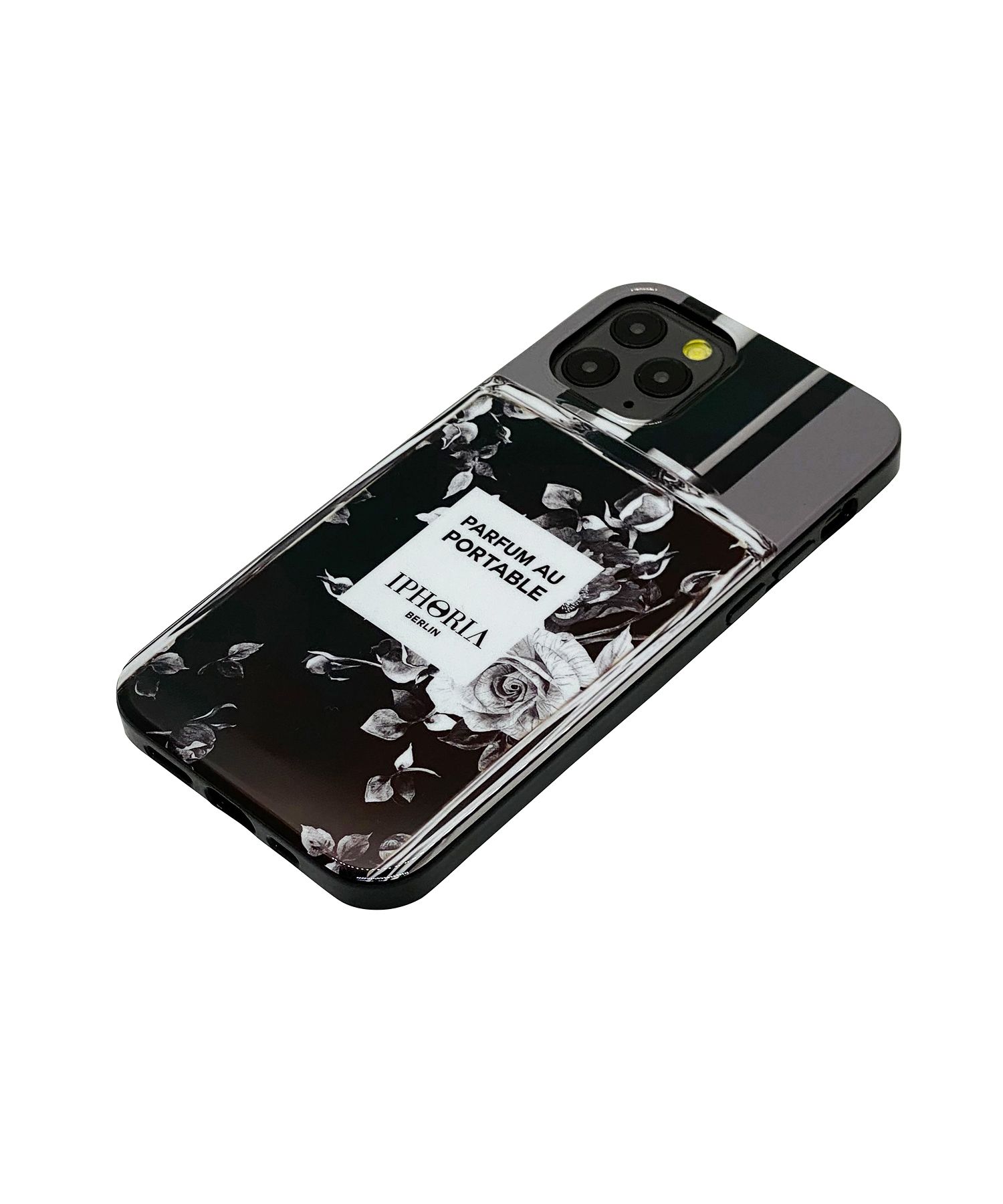 Case for Apple iPhone 12/12 Pro - Parfum au Portable Monochrome Flowers