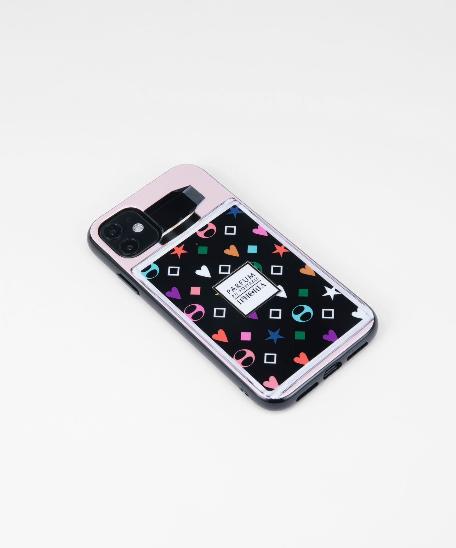 Case for Apple iPhone 11 - Parfume Black colorful pattern