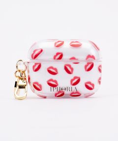 Key Chain Airpods Pro Case - Lips Print