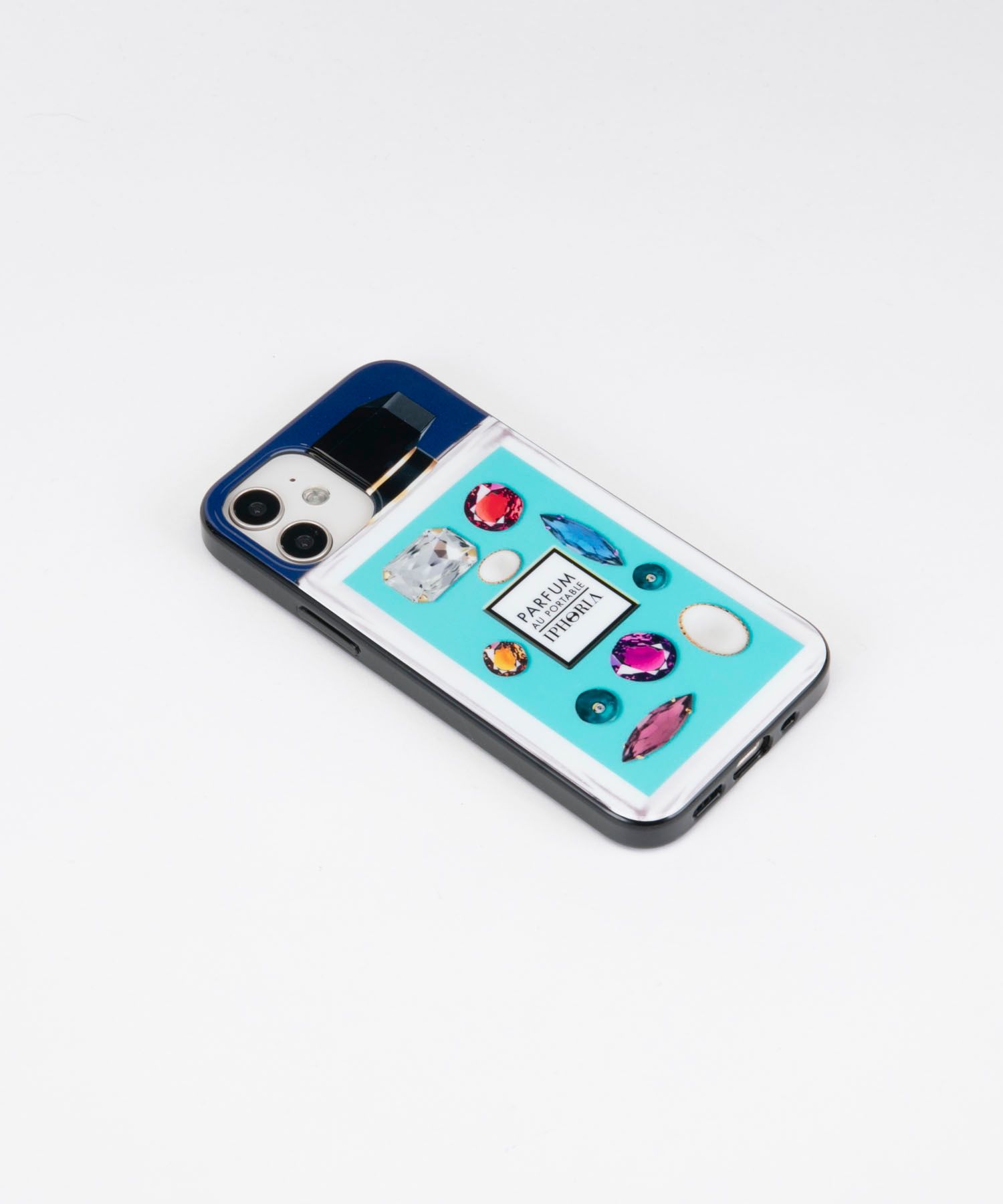 Case for Apple iPhone 12 mini - Perfume Mint Rhinestones