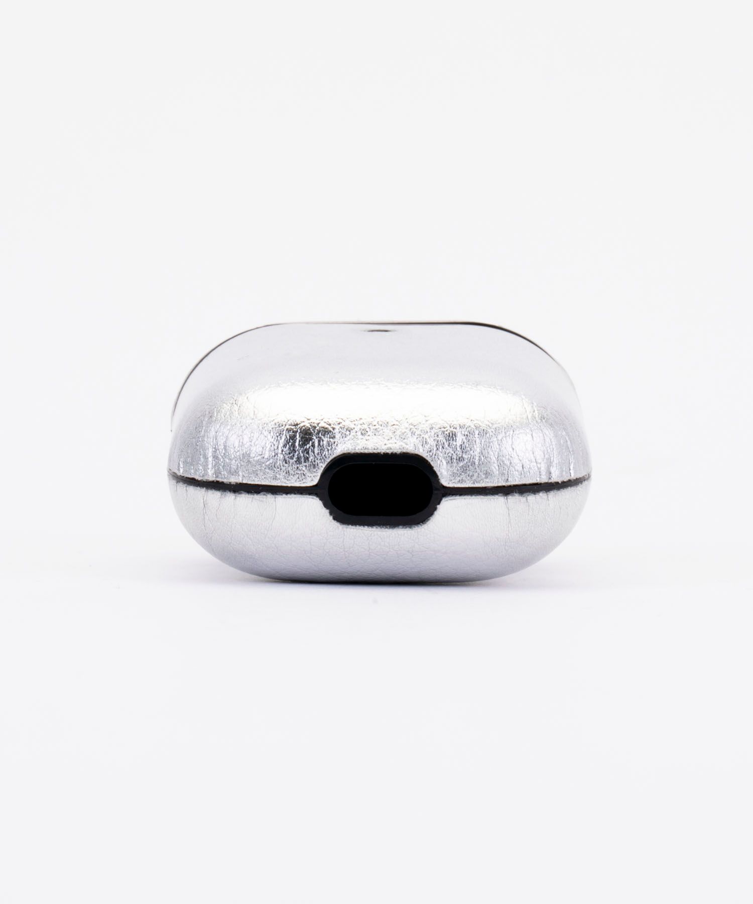 Key Chain Airpods Case - White Mirror