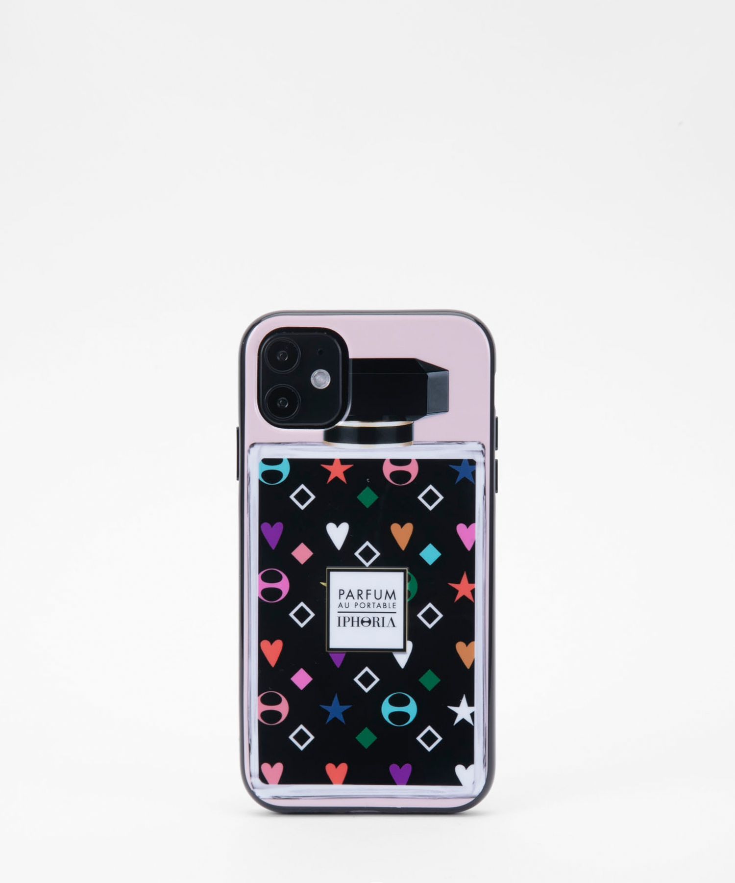 Case for Apple iPhone 11 - Parfume Black colorful pattern