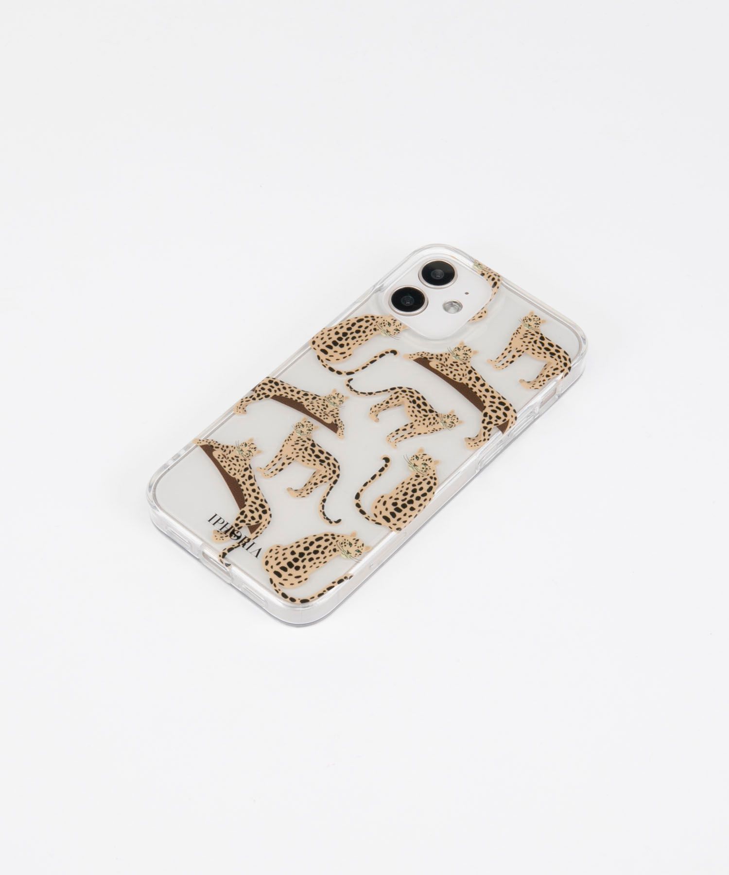 Case for Apple iPhone 12 mini - Transparent Leopard Mosaic