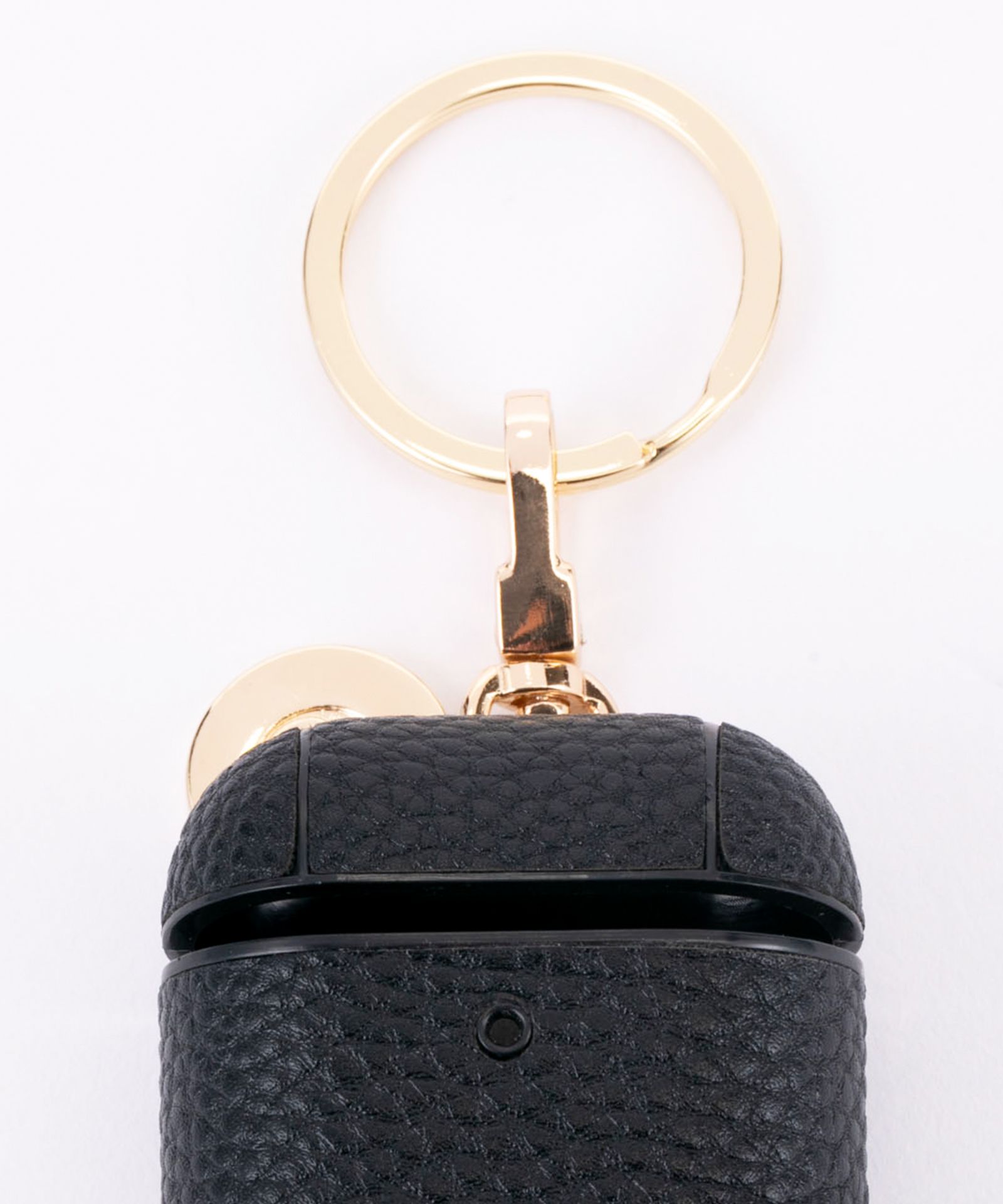 Key Chain Airpod Case - Black