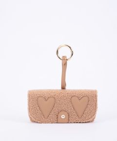 Glasses Case with Bag Holder - Teddy with Hearts