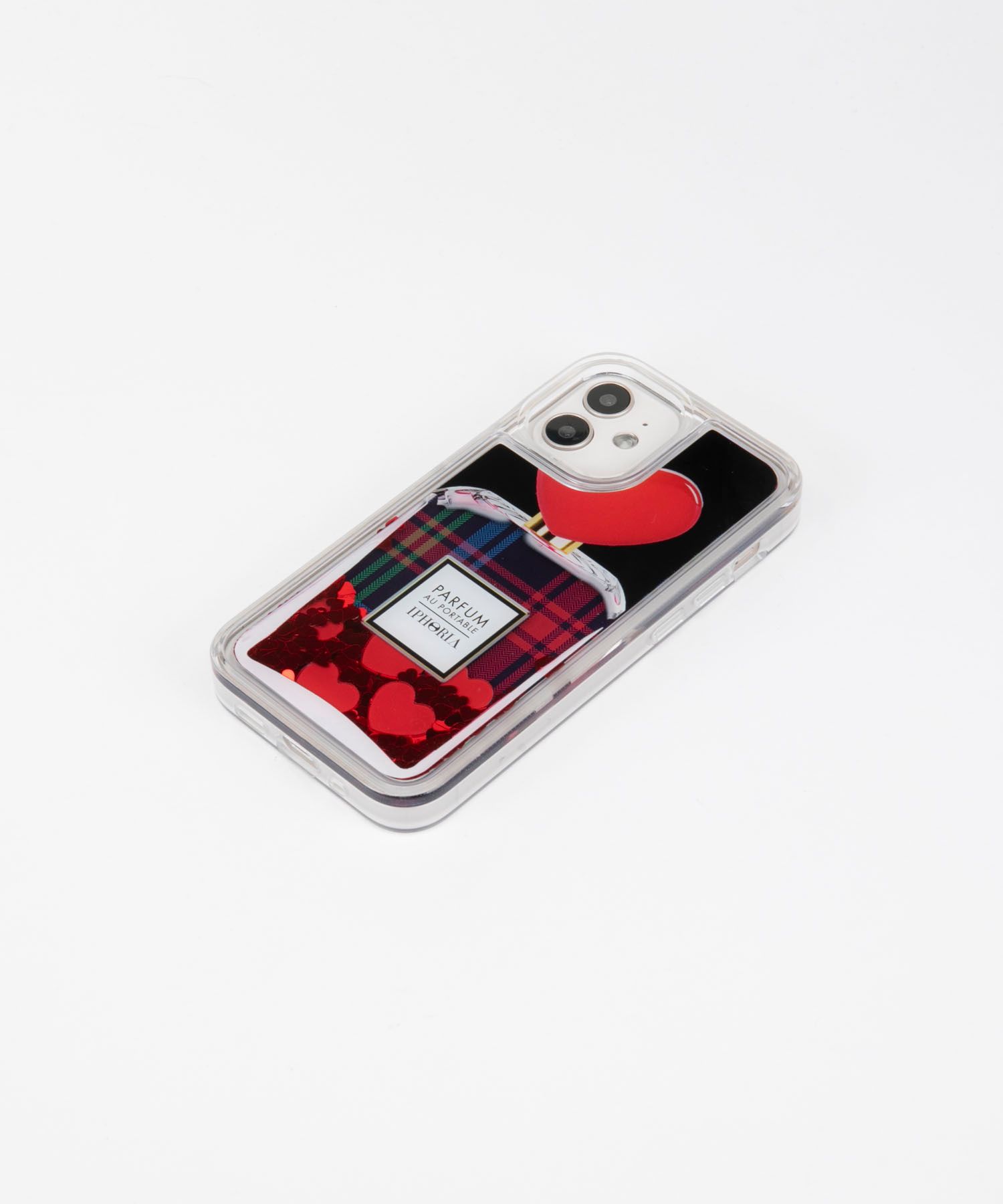 Liquid Case for Apple iPhone 12 mini - Tartan Heart Perfume