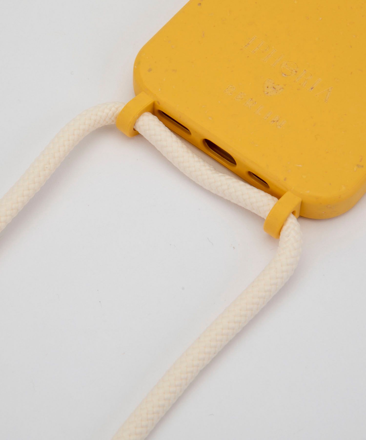 BIO Necklace Case for Apple iPhone 12/12 Pro- Zero Waste Yellow