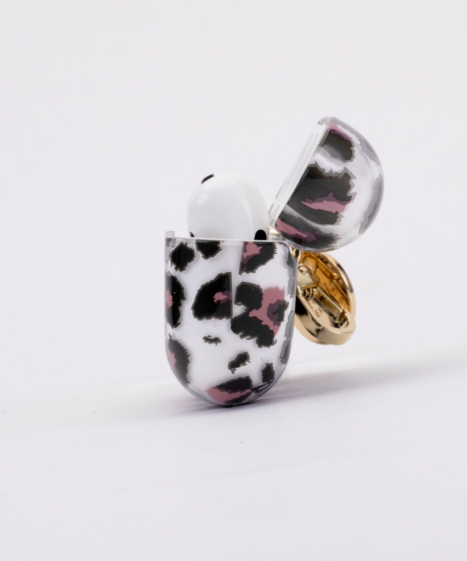 Key Chain Airpods Pro Case - Transparent LEO